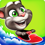 Logo of Talking Tom Jetski android Application 